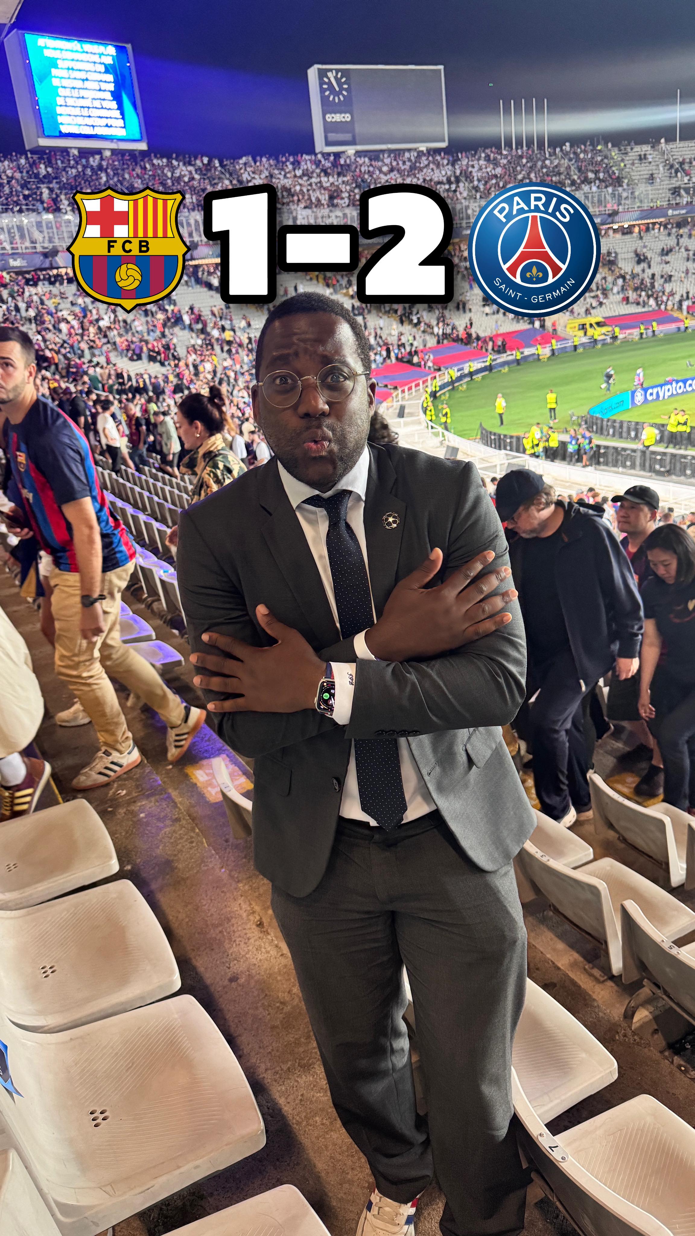 Instagram post by @jocelinpls for Crypto.com. Caption reads: 🤣🥶HAHAHA La cliiiiiim !

@fcbarcelona 1-2 @psg....