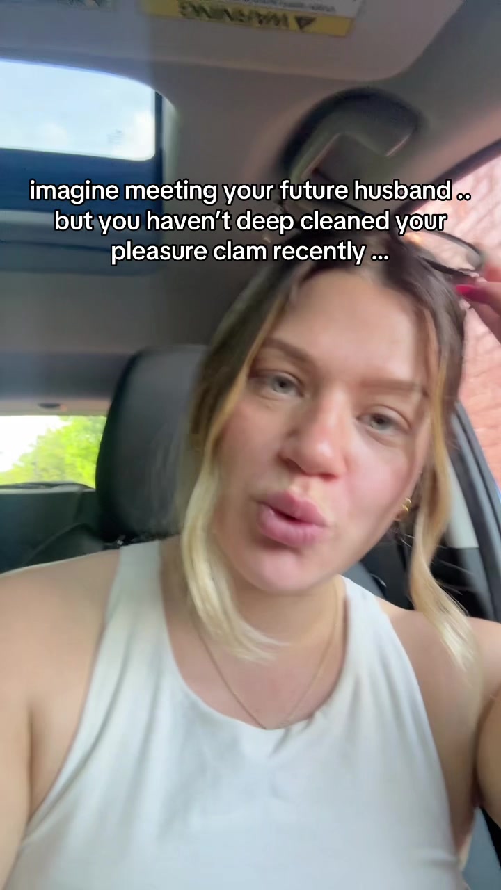 TikTok post by @girlywellnessrecs for M3 Naturals. Caption reads: must have products for women! @M3 Naturals.