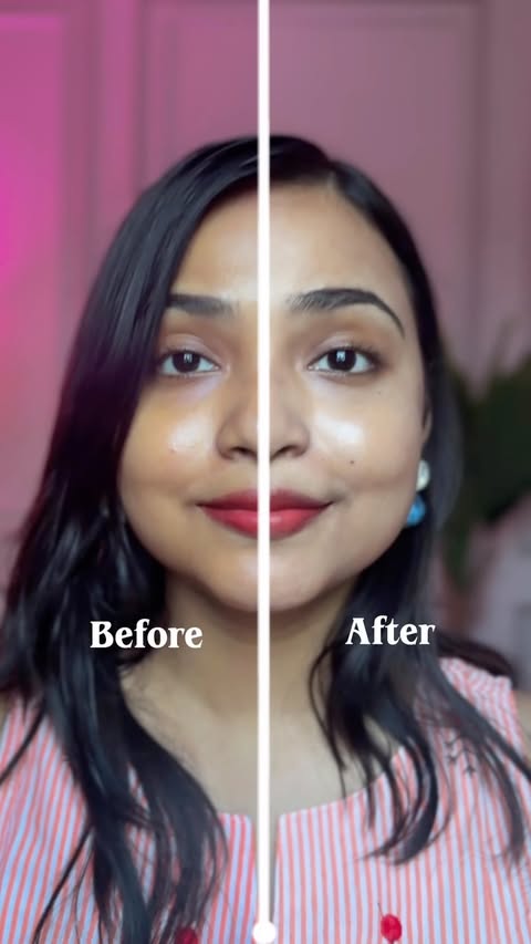 Instagram post by @ismaranikaganguly for Fixderma. Caption reads: [...] foundation alag-alag kyun use karun jab....