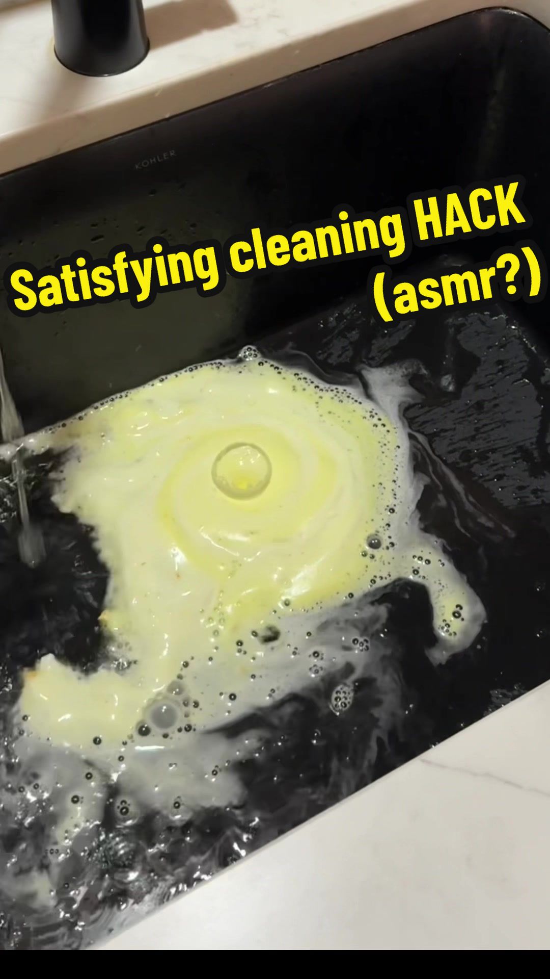TikTok post by @rynsey_asmr for ACTIVE. Caption reads: [...] These cleaning tablets are crazy! ....