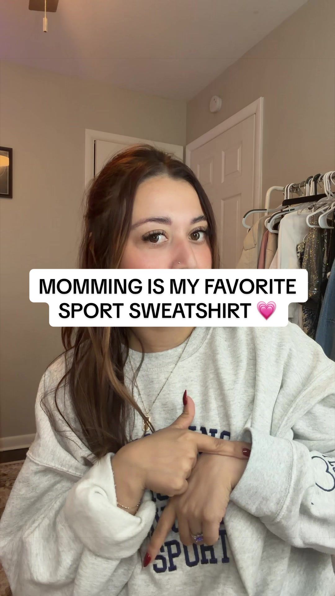 TikTok post by @livingwithjuliee for United Monograms. Caption reads: [...] #tts #outfitinspo #whatiordered @United....