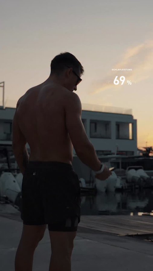 Instagram post by @alex_kukla for WHOOP. Caption reads: Recovery isn’t rest. It’s strategy @whoop....