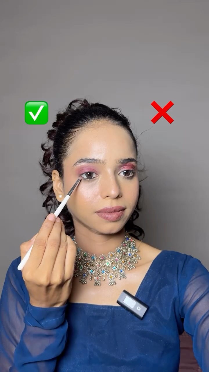 Instagram post by @aastha.spark for Blue Heaven Cosmetics. Caption reads: Festival season ready? Bas in products ke saath ✨....