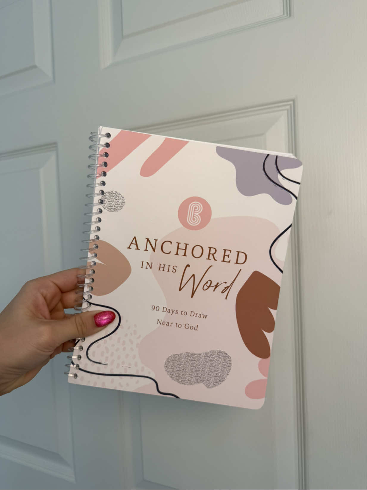 TikTok post by @curlyc2 for Spiral Bible. Caption reads: [...] #Christian #Bible #Jesus #God @SpiralBible.