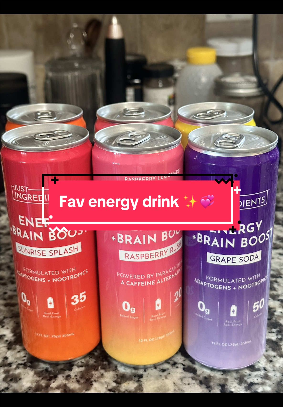 TikTok post by an influencer for Just Ingredients. Caption reads: @Just.Ingredients #dealsforyoudays....