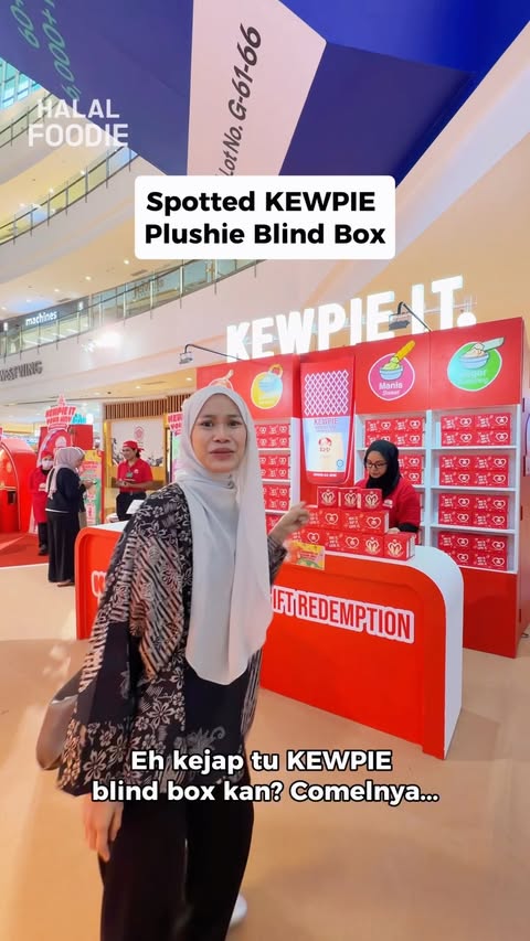 Instagram post by @kl.foodie for Kewpie. Caption reads: 🚨 HAPPENING NOW! 🚨 Come over to the KEWPIE IT....