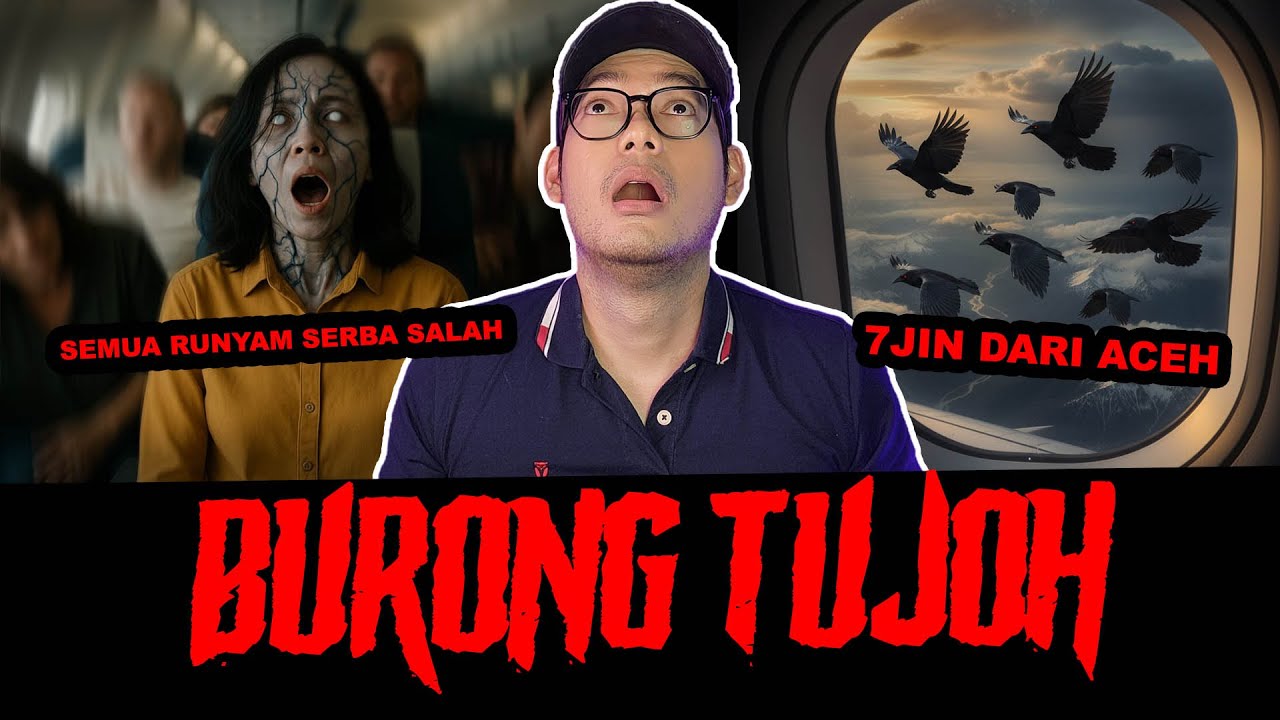 YouTube post by @HirotadaRadifan for Trip.com. Caption reads: BURONG TUJOH ACEH - TC.