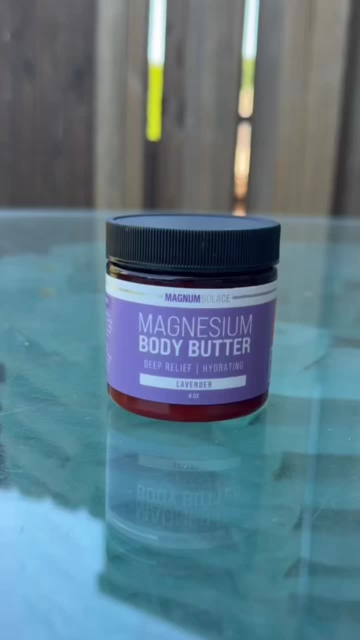 TikTok post by @namu_bh for Magnum Solace. Caption reads: [...] recharge, and nourish your skin 💜✨ Magnum....