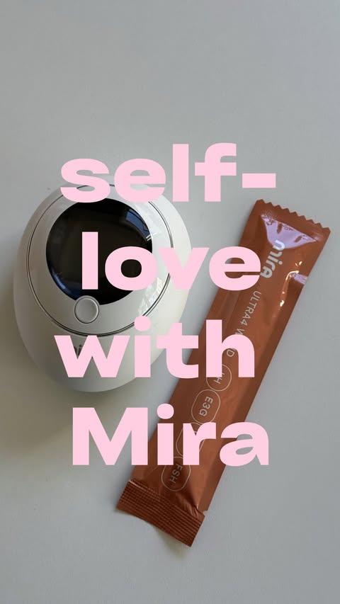 Instagram post by @getyourglowww for Mira Fertility. Caption reads: [...] to save 20%. Hope this helps xx....