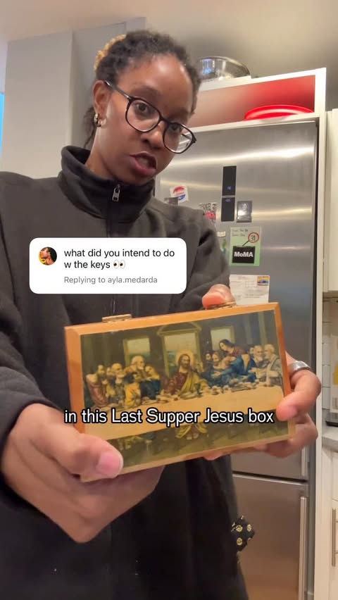 Instagram post by @nimayndoleaux for Patagonia. Caption reads: I used them for keychains on my bags and I found....