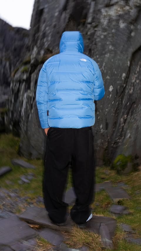 Instagram post by @baggys.tv for JD Sports. Caption reads: [...] jacket 🥶

Available now exclusively....