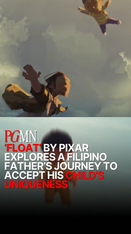 Instagram post by @pgmnofficial for Pixar. Caption reads: @pixar’s short film Float takes flight with a....