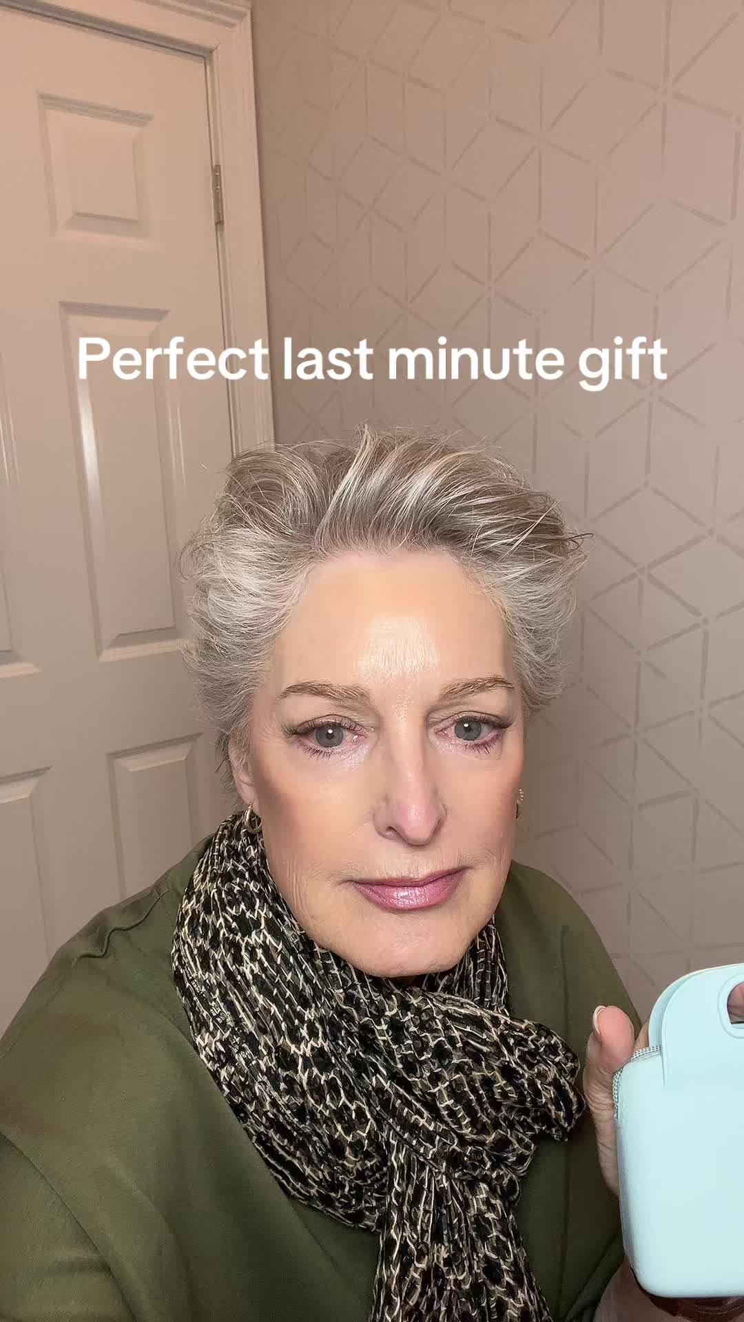 TikTok post by @mwogrady for iMethodBeauty. Caption reads: Last-minute gift for girls and....