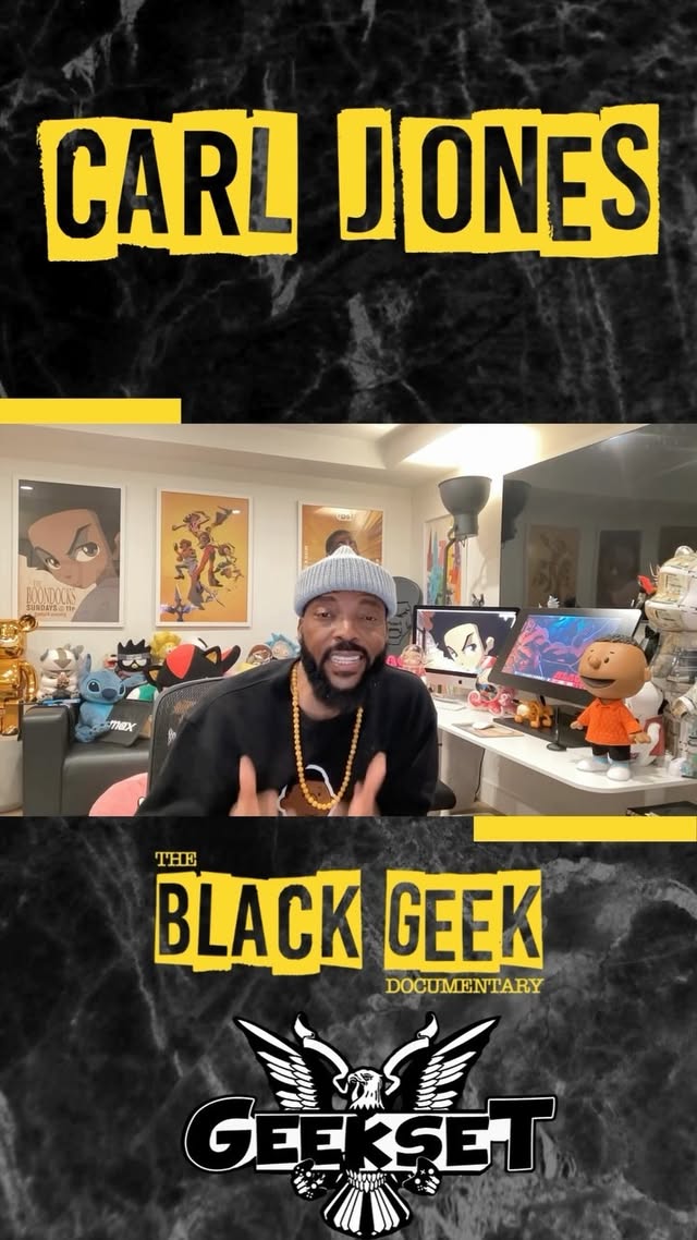 Instagram post by @iamcarljones for Kickstarter. Caption reads: [...] and be apart of the movement with our....