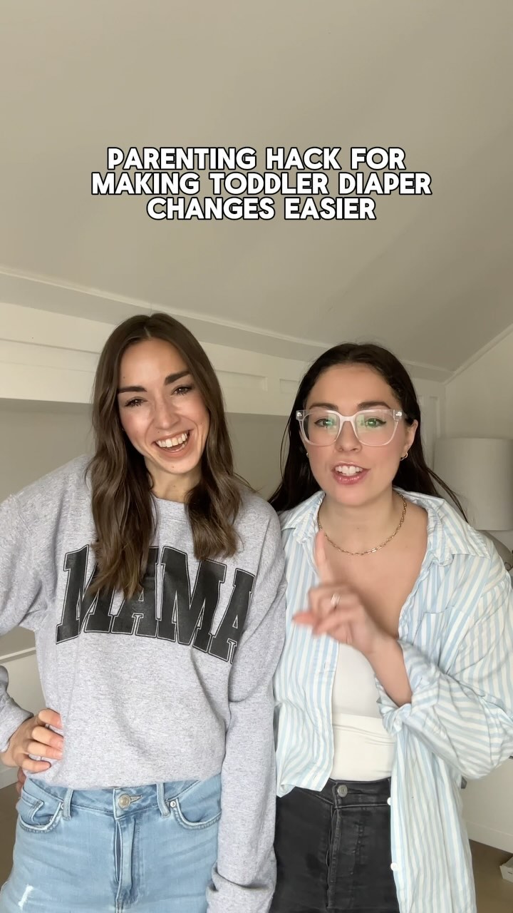 Instagram post by @allieandsam for Diaper Genie. Caption reads: How to make diaper changes easier? You can’t.....