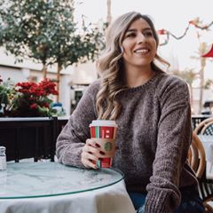 Instagram post by @mrs_emontano for Charlotte Russe. Caption reads: Have a cup of positiviTEA this Sunday! See what I....