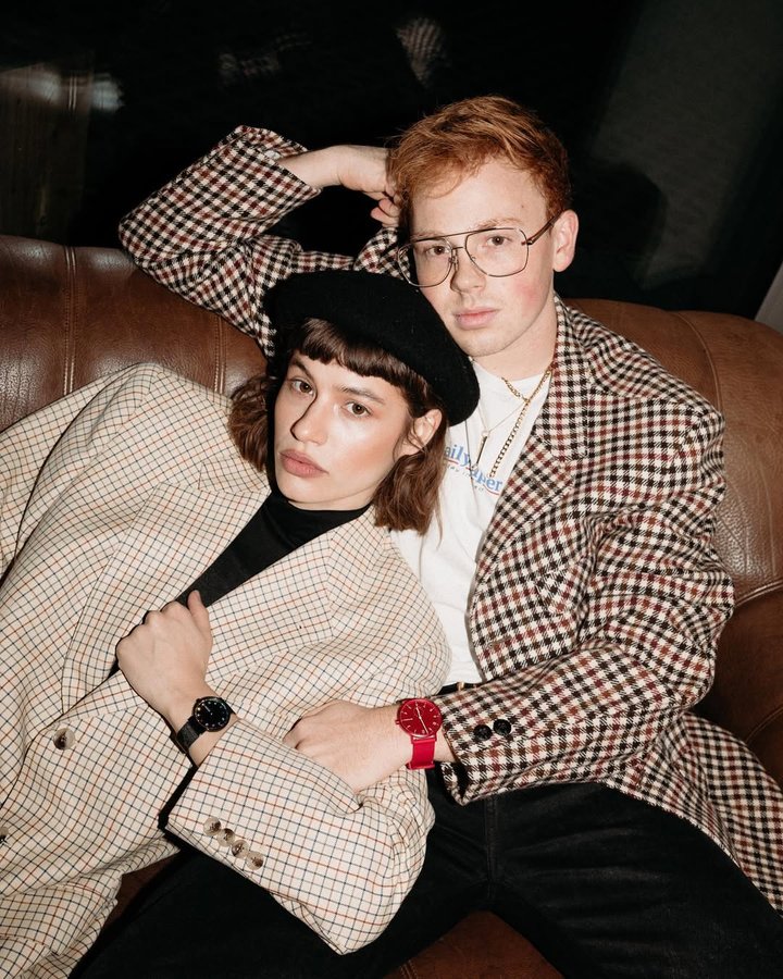 Instagram post by @leleberlin for SKAGEN. Caption reads: Anzeige / Matching with @erik for @skagendenmark....