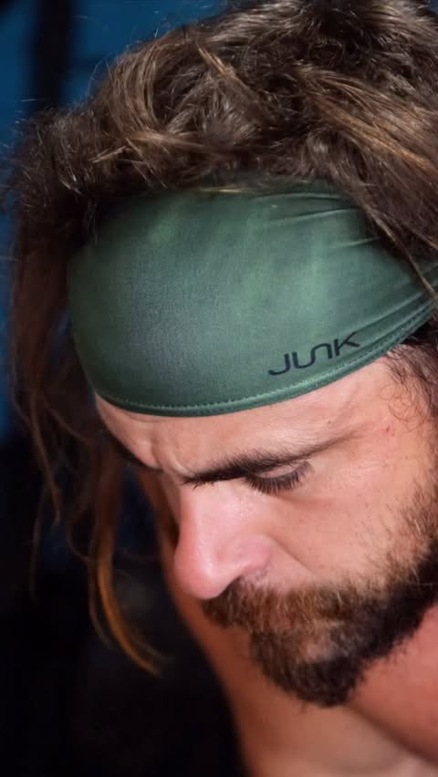 Instagram post by @youngstrength for JUNK Brands. Caption reads: [...] handle my life, it can handle yours.....