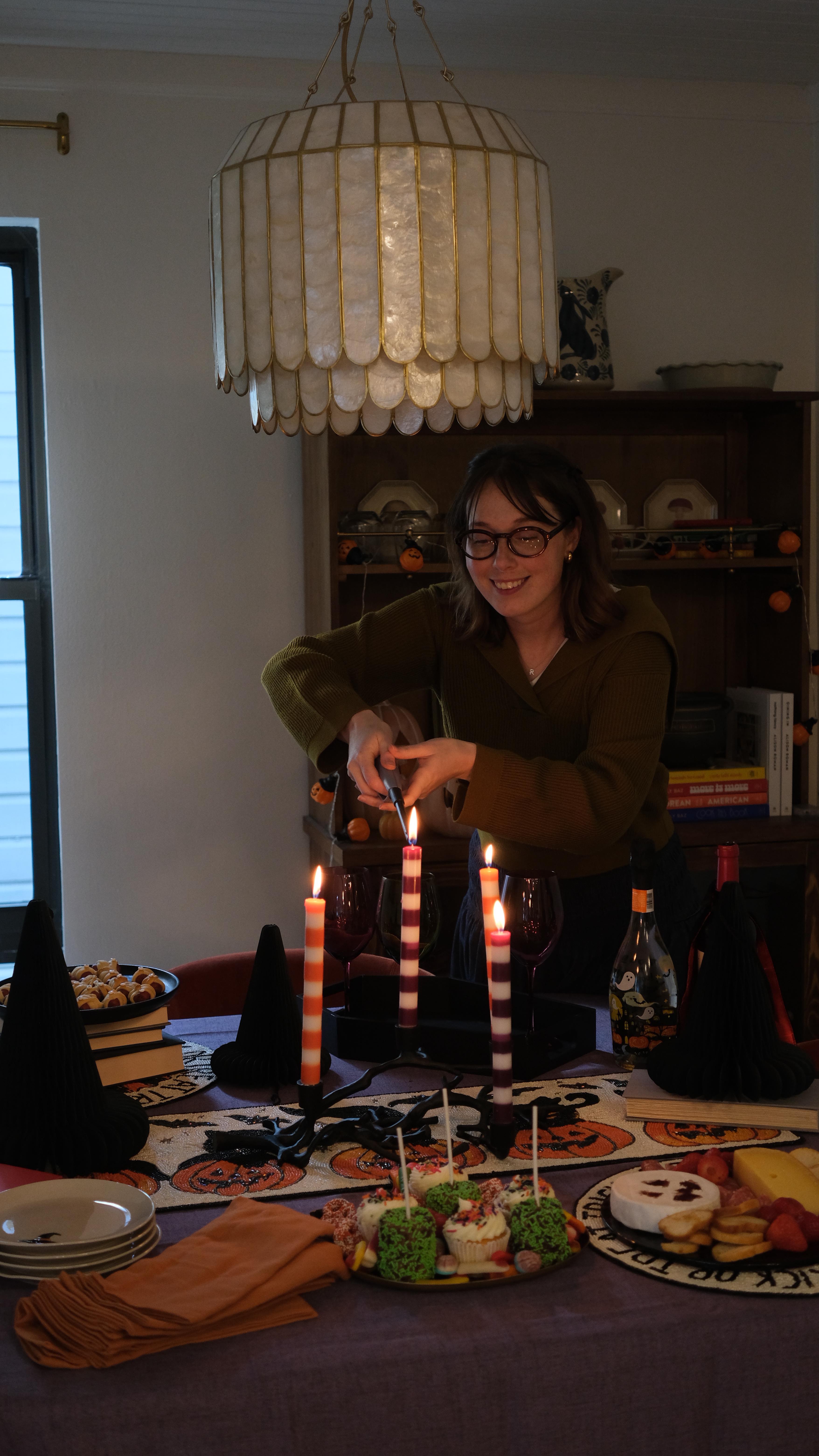 Instagram post by @peruseproject for World Market. Caption reads: This is your sign to have a spooky book club this....