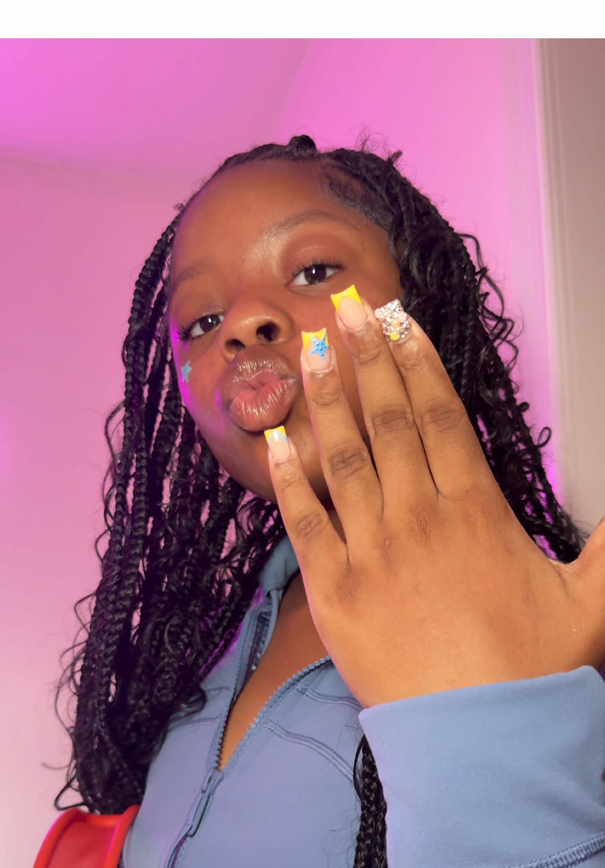 TikTok post by @isistkeyah for Arrae. Caption reads: [...] & Demi Got The Cutest Spring Sets 💅🌸✨....