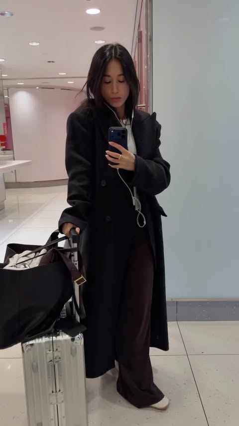 Instagram post by @moya for Adanola. Caption reads: fly with me to seoul! 🇰🇷 @adanola.