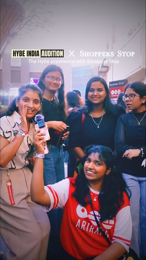Instagram post by @ayy_shivani for Shoppers Stop. Caption reads: [...] brought the spotlight energy to the Shoppers....