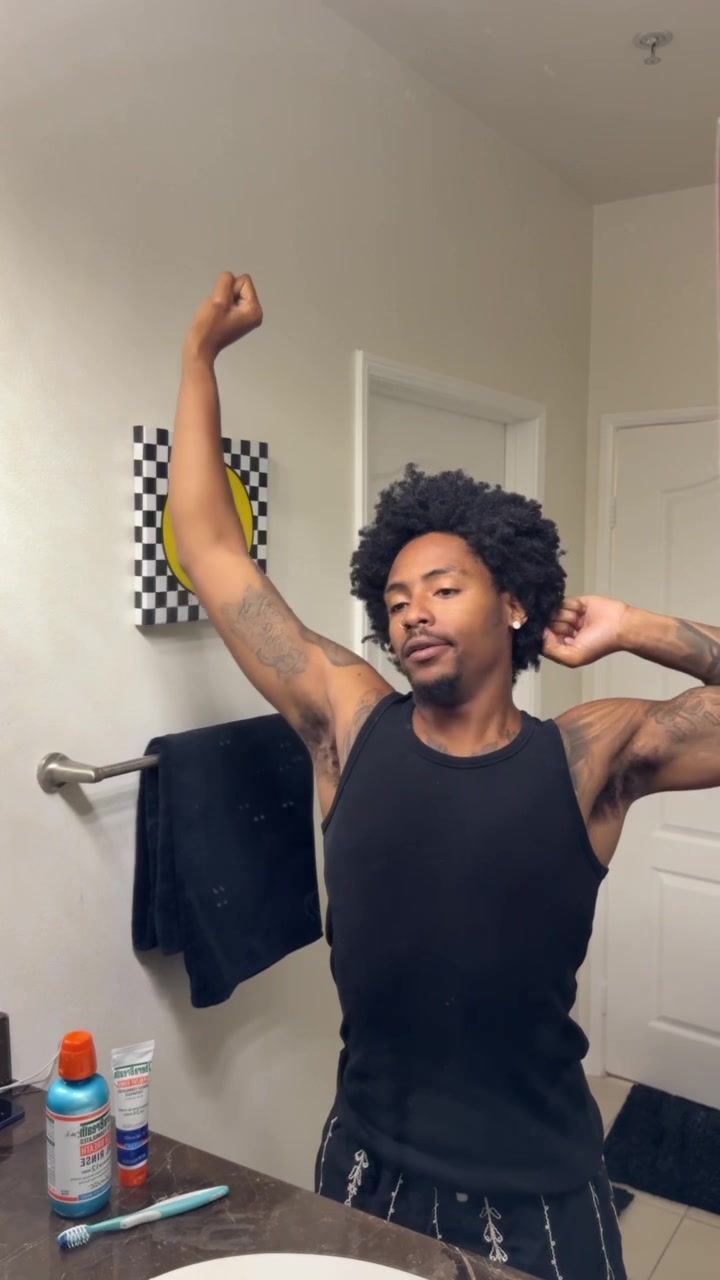 TikTok post by @sl4ught3r for TheraBreath. Caption reads: Now my morning dental care is complete with....