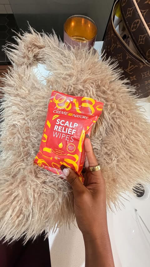 Instagram post by @taliyah.joelle for Creme of Nature. Caption reads: Week 3 braid refresh! The new @cremeofnature Scalp....