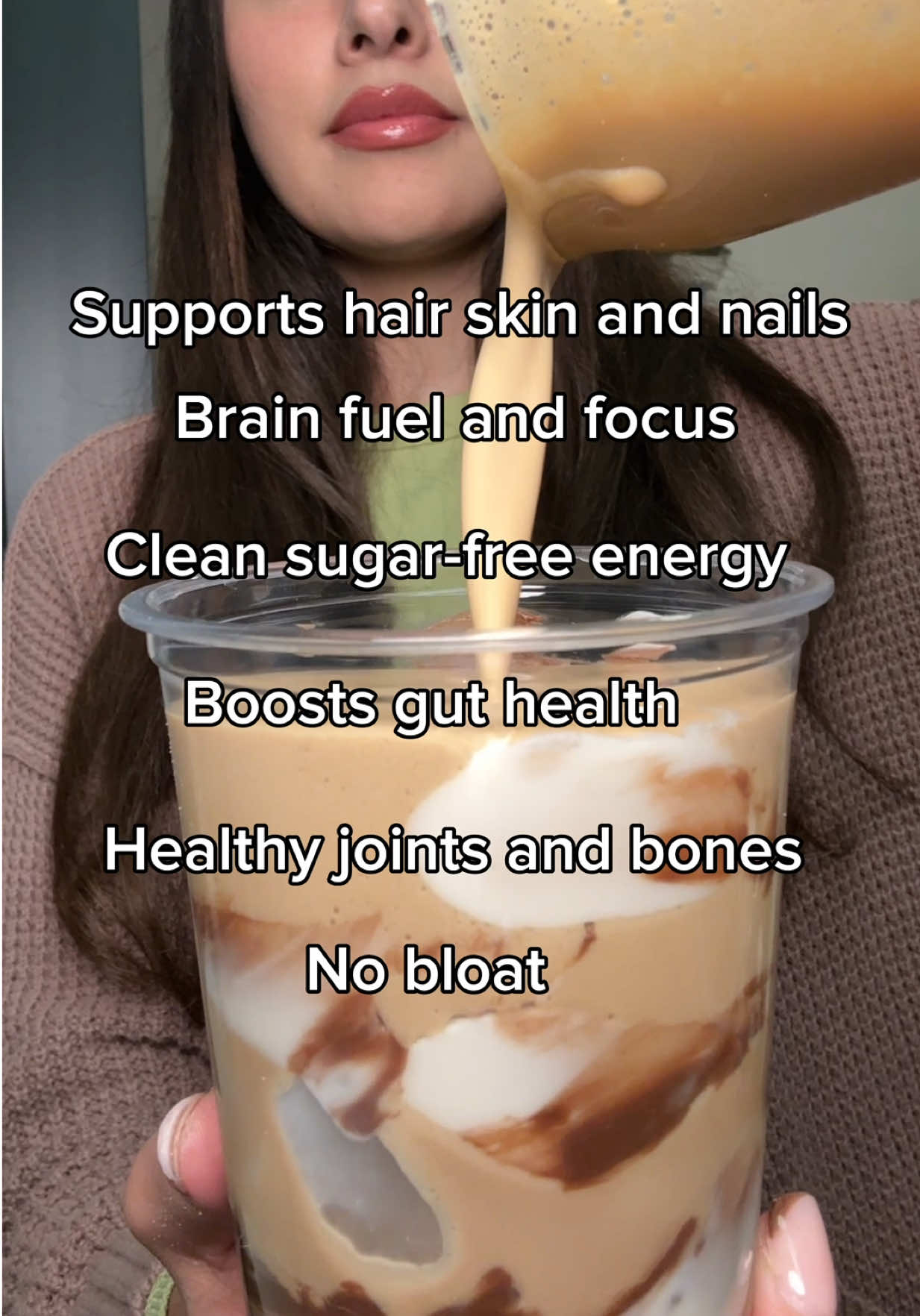 TikTok post by @mi.casita.edith for Javy Coffee. Caption reads: This is a good way I can start taking care of....