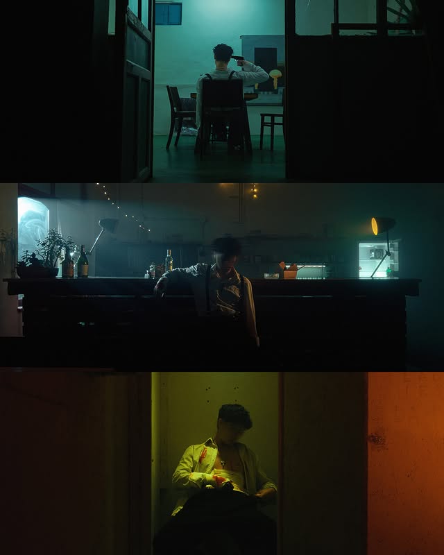 Instagram post by @tdmc_19 for NANLITE. Caption reads: Light, story, and mood - that’s what this project....