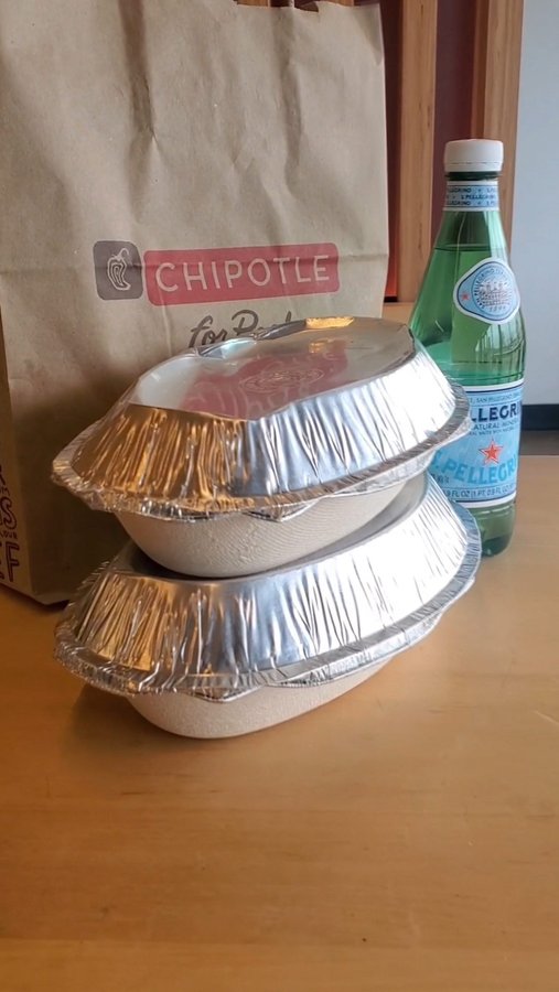 Instagram post by @hip2save for Chipotle. Caption reads: Pre-holiday meal, but make it BOGO. 😏🔥 On Nov....