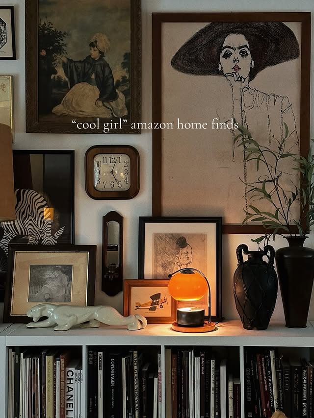 Instagram post by @lindley__kay for Amazon Home. Caption reads: [...] through my links. Home decor finds. Amazon....
