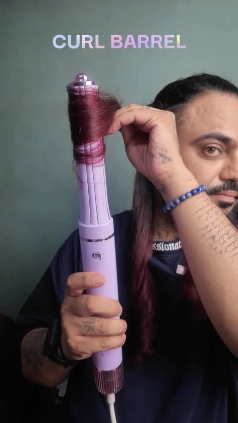 Instagram post by @thehairtist for Bombae by Bombay Shaving Company. Caption reads: Because I am born Baesharam! . . . . . . . #hair....
