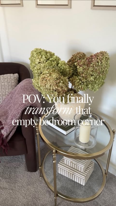 Instagram post by @sotoms for At Home. Caption reads: [...] for this cozy little transformation at....