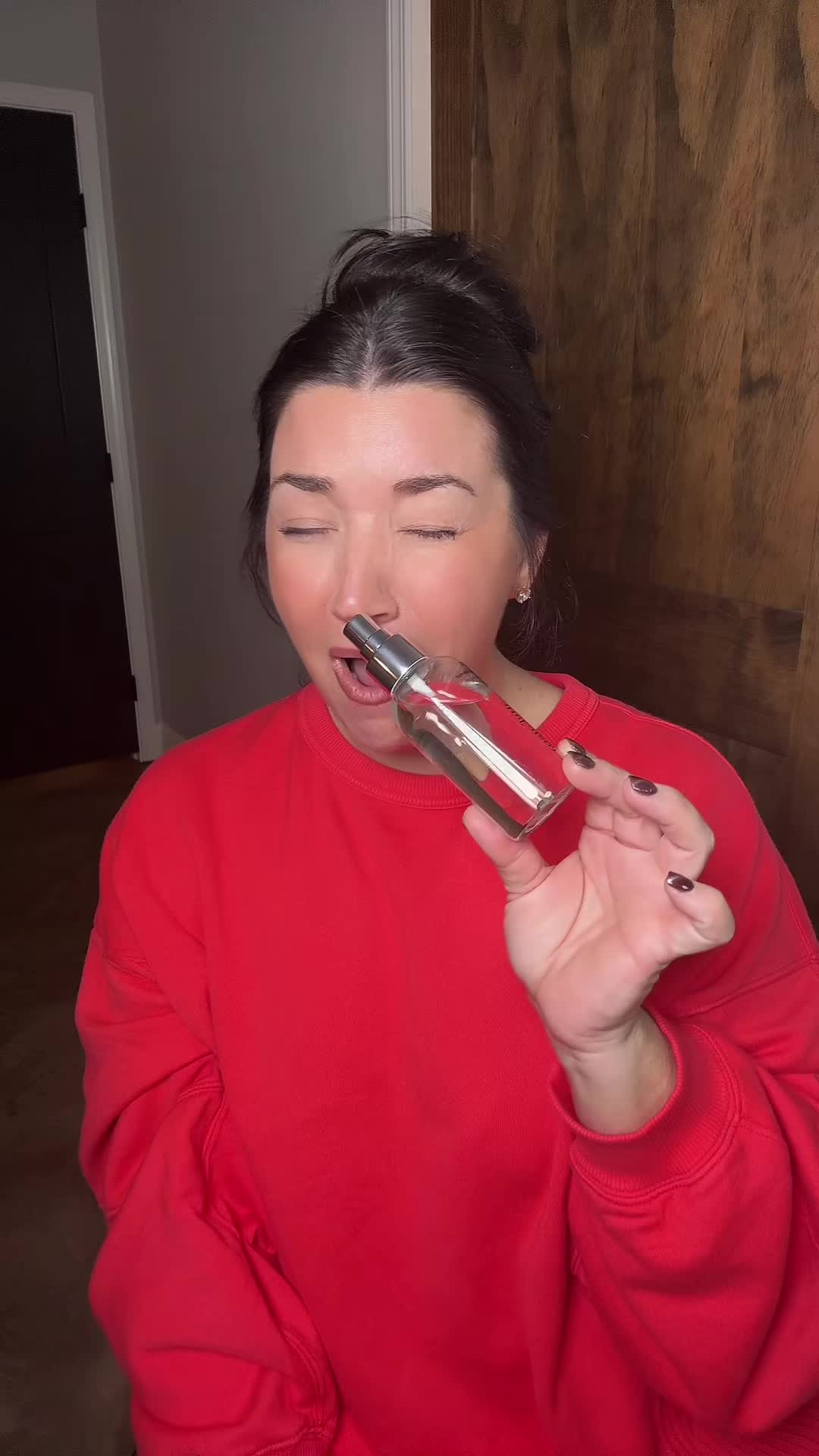 TikTok post by @alainahale for By Rosie Jane. Caption reads: [...] hints of floral sweetness 🙌🏻🤍✨....