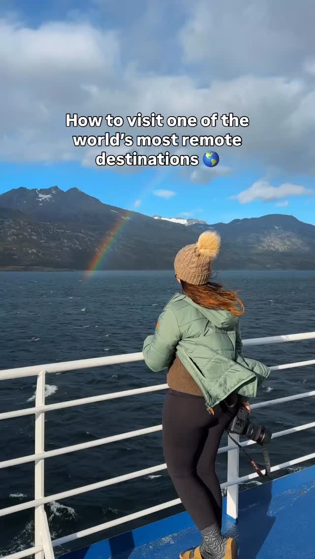 Instagram post by @_jkrow for Travel + Leisure. Caption reads: *immediately books trip* 🚢 🎥 @_jkrow, T+L....