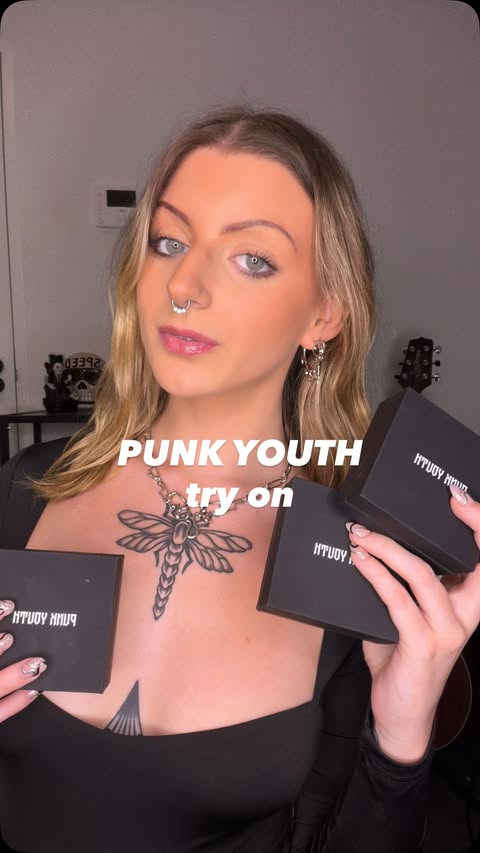Instagram post by @star.eag for Punkyouth. Caption reads: Styling my new pieces from @punkyouth_official....