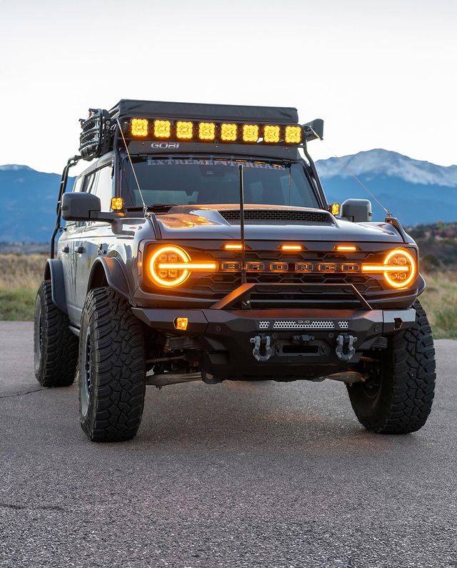 Instagram post by @badoverland for DV8 Offroad. Caption reads: [...] 
@diodedynamics - badoverland
@dv8offroad -....