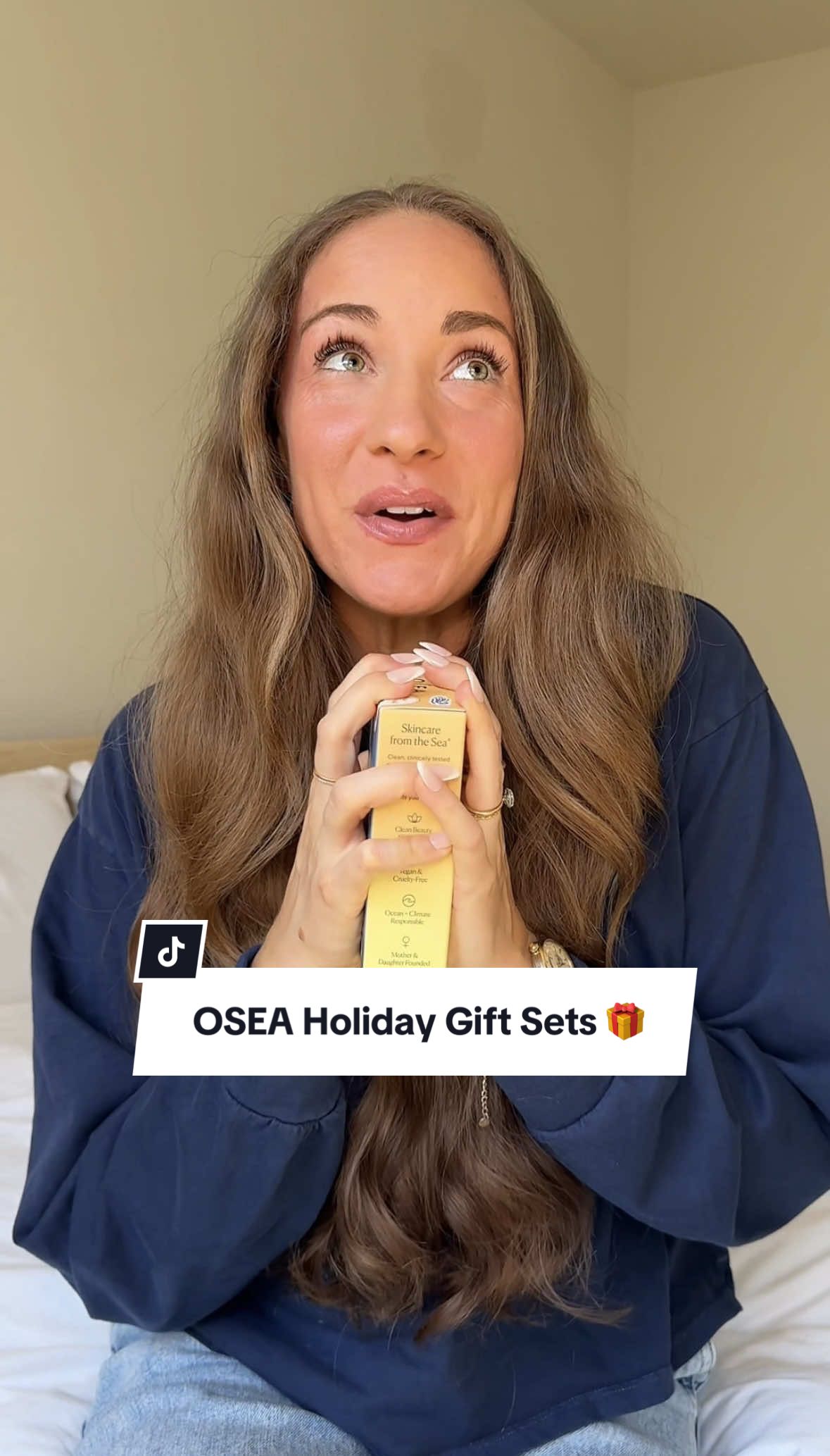 TikTok post by @welprdotcom for OSEA Malibu. Caption reads: [...] Bundles are a need, not a want! 🎁 @OSEA....