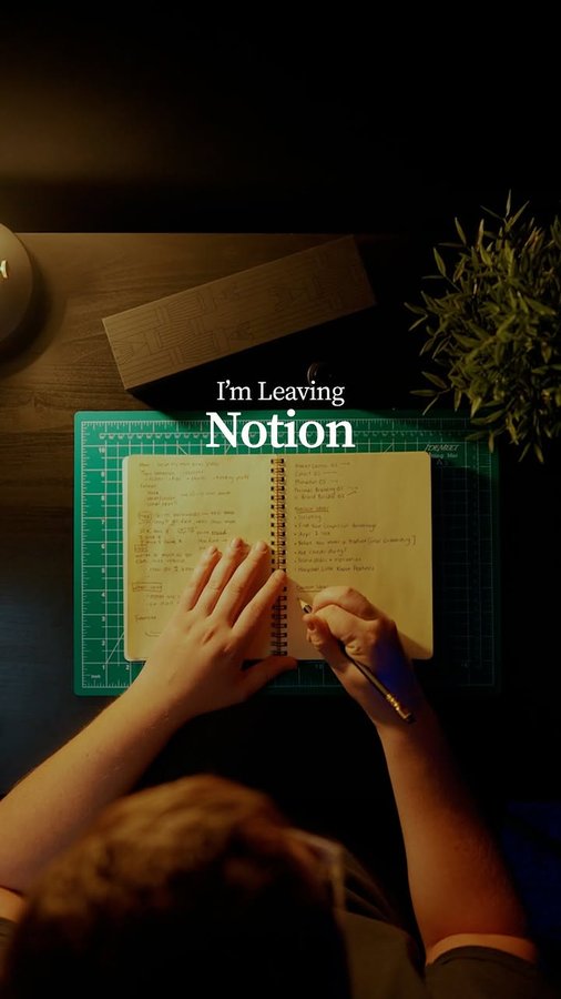 Instagram post by @gannon.meyer for ClickUp. Caption reads: tasks unorganized? try @clickup ⚡️ i recently made....