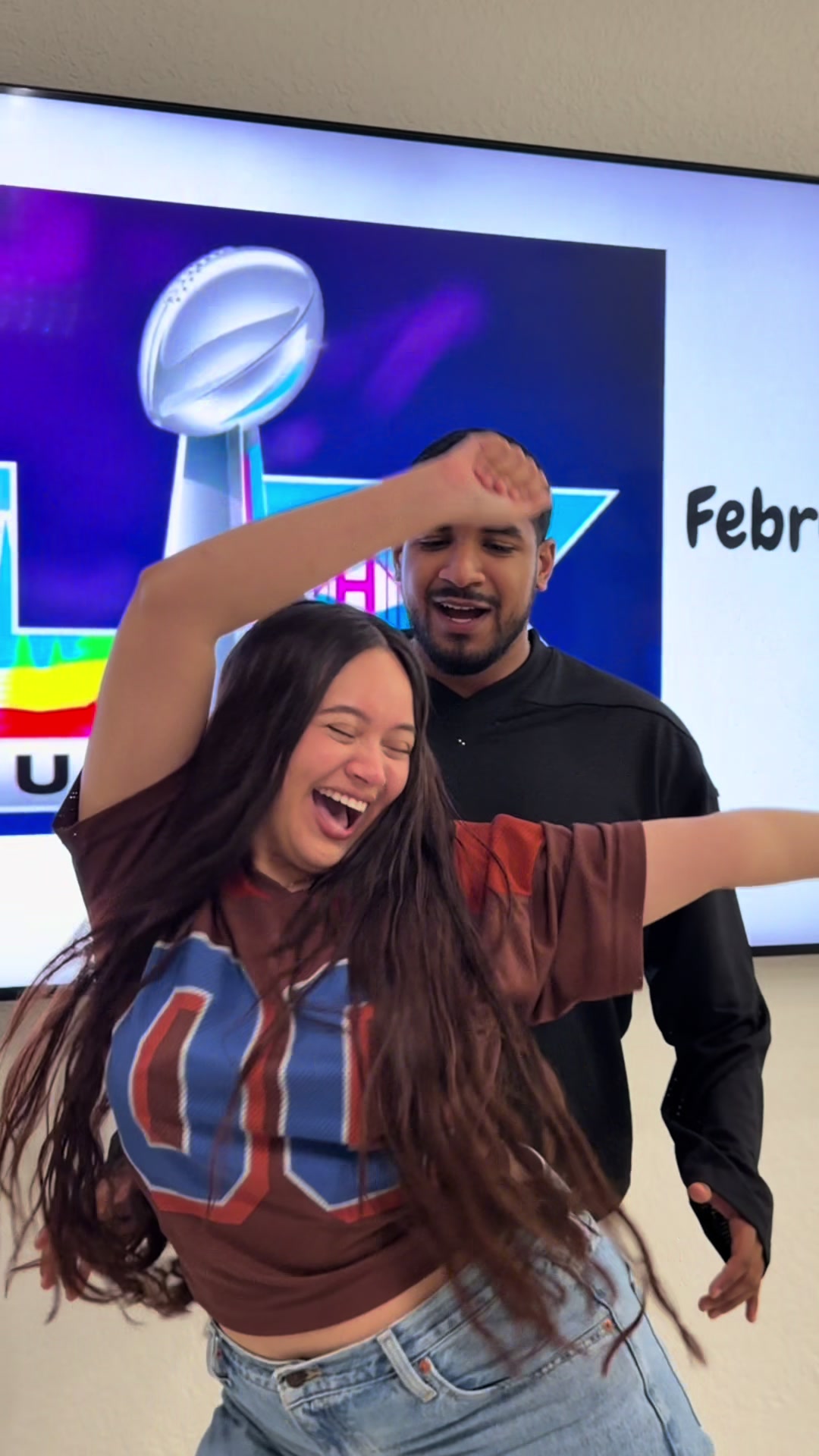 TikTok post by @alexandjessicaa for Peacock TV. Caption reads: #PeacockPartner It’s time to sit everybody down....