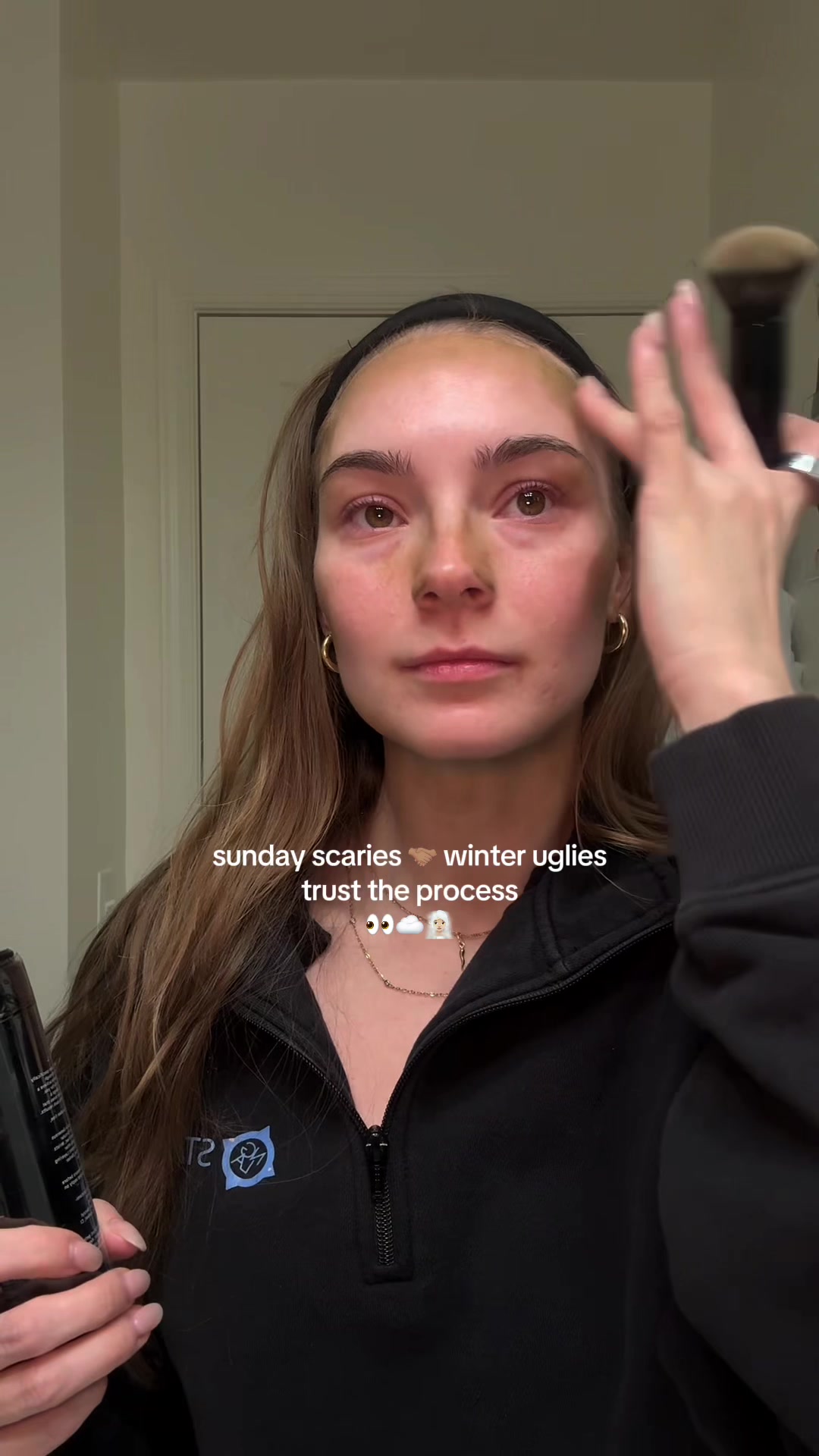TikTok post by @nicolebuckleyyy for In My Eyes. Caption reads: [...] @grace and stella @Neutrogena @Crest....