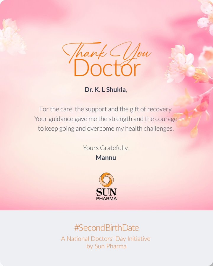 Instagram post by @style_with_mannu for Sun Pharma. Caption reads: [...] with a truly golden journey. Kudos to....