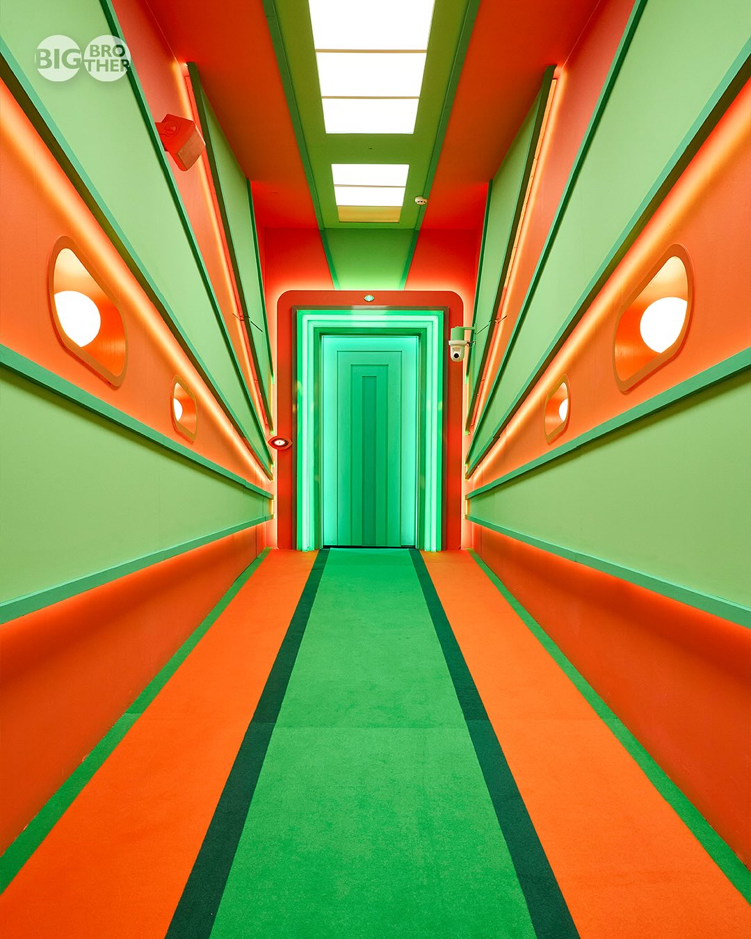 Instagram post by @bbuk for ITV. Caption reads: All eyes on the new Big Brother House 👁️ #BBUK.