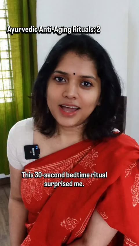 Instagram post by @easywellnesswithanju for Blue Nectar. Caption reads: [...] and a simple Ayurvedic practice Bluenectar....