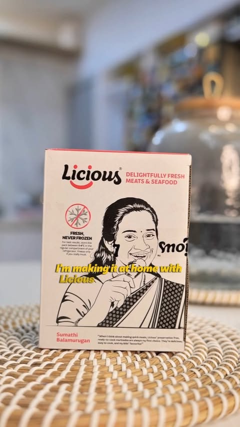 Instagram post by @iam_ankitamz for Licious. Caption reads: [...] to what went into raising it.

@liciousfoods....