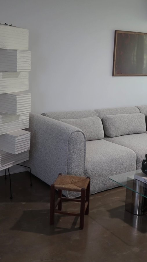 Instagram post by @sarahlamkin_ for Koala. Caption reads: Home is our nest, so naturally we wanted to choose....