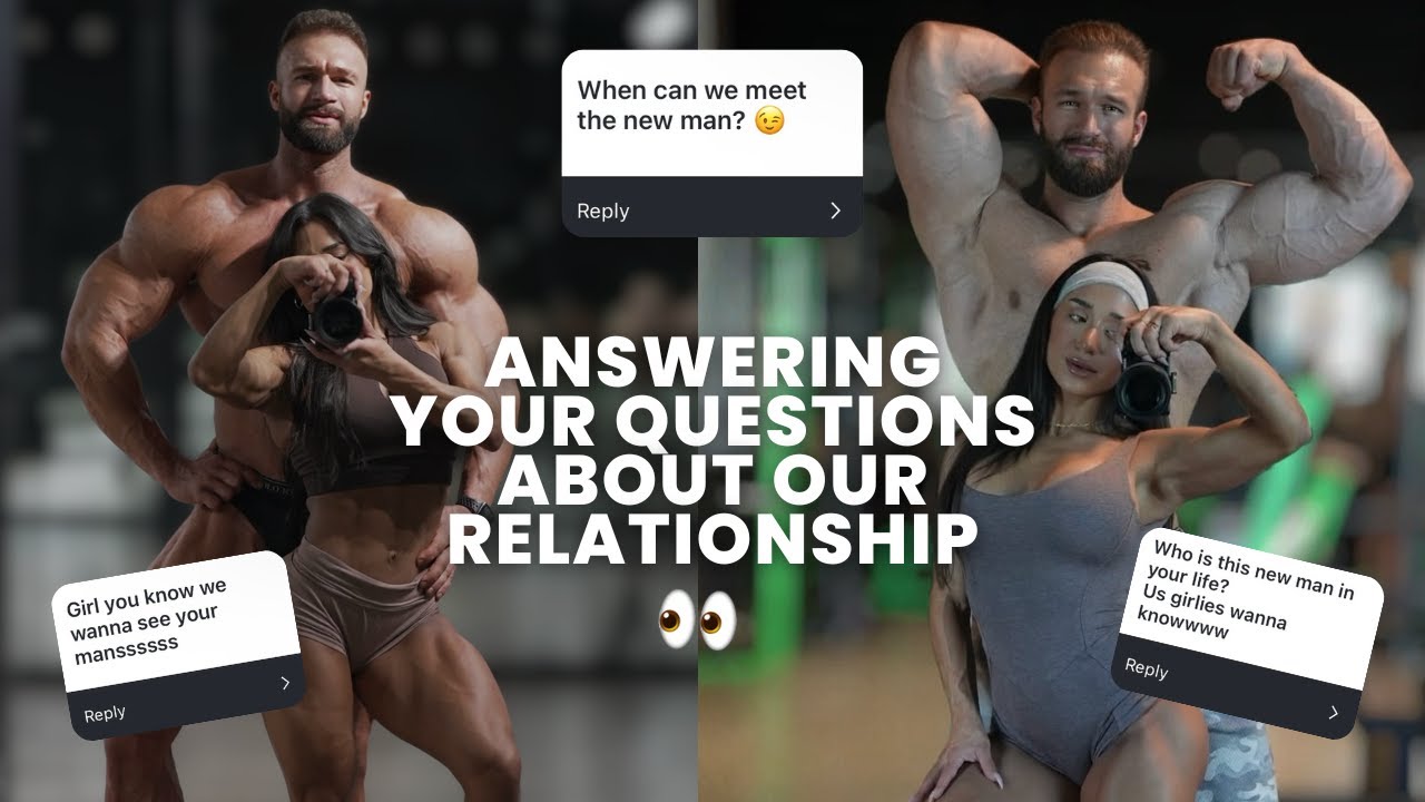 YouTube post by @juliarene for Angel Competition Bikinis. Caption reads: hello my loves! today we're doing a q&a answering....