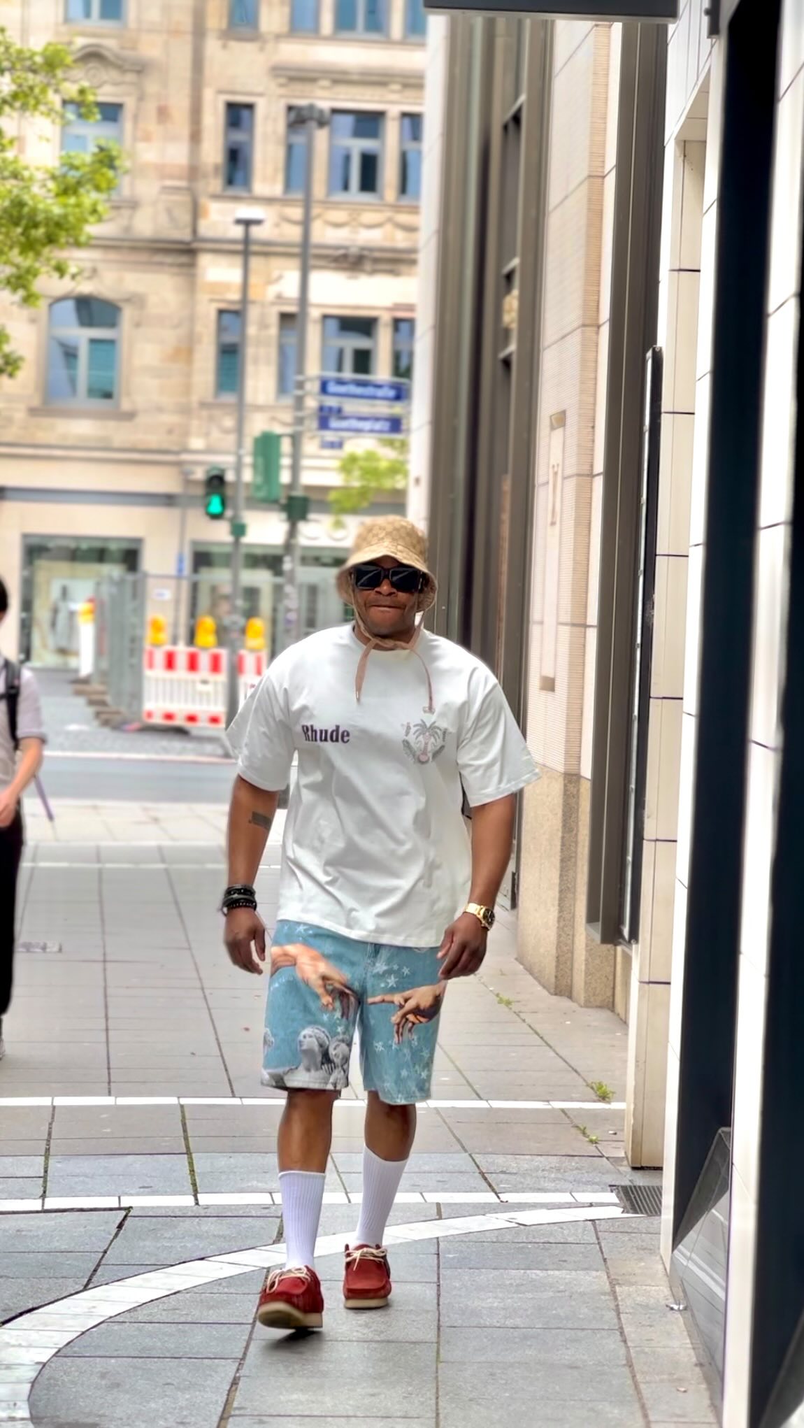 Instagram post by @mr.o.chic.official for Clarks Originals. Caption reads: For those who don’t know: I’m an engineer.
So, I....