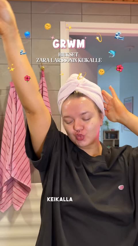 Instagram post by @noracabell for Maria Nila. Caption reads: tuotteet (* = saatu/ei julkaisuvelvoitetta):
•....